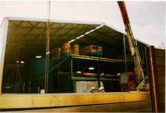 Building sound proof enclosures for the equipment, Alexandra Park.